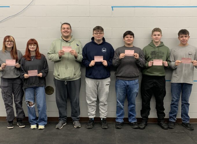 Students obtain boating licenses